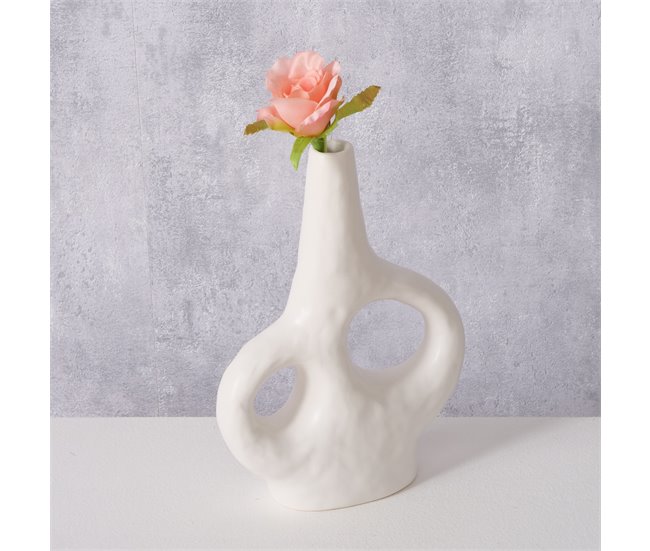 Jarrón decorativo TELONY marca BOLTZE Blanco