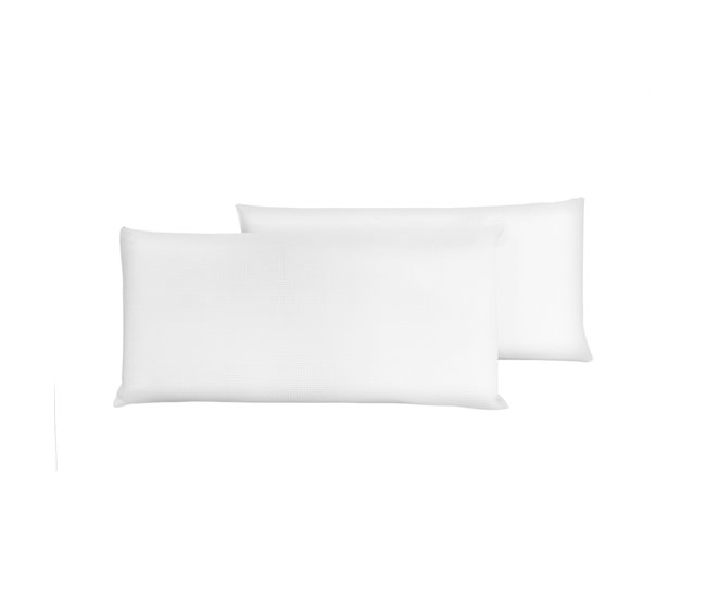 Acomoda Textil – Almohada con Núcleo Memory Foam Espuma 70x35 Blanco