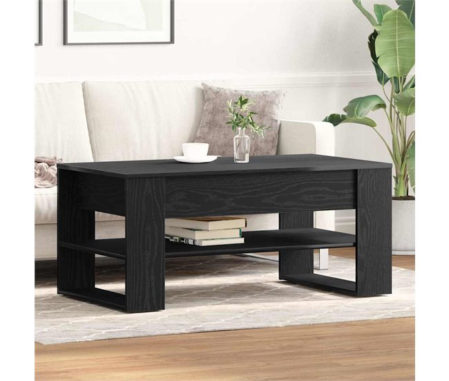 Centro De Mesa De Café 102x55 Marron