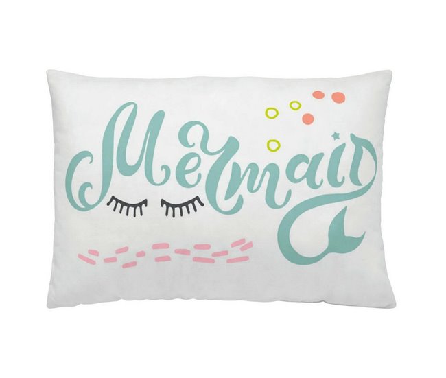 Funda de cojín Mermaids Multicolor