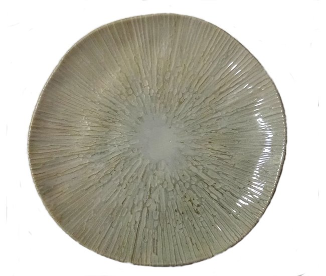 Vajilla AIN BRILLO 12P marca LA MEDITERRANEA Beige