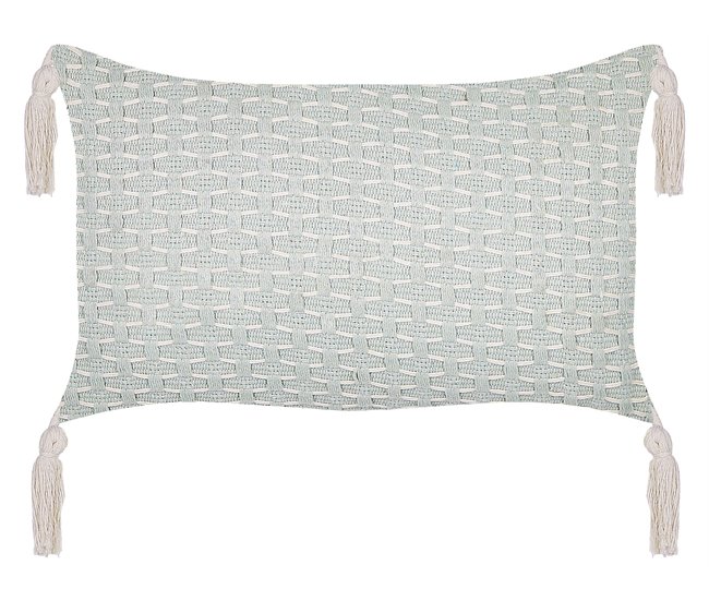 Beliani Cojín decorativo HAKONE 45x25 Beige