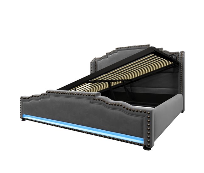 Canapés abatibles Gris