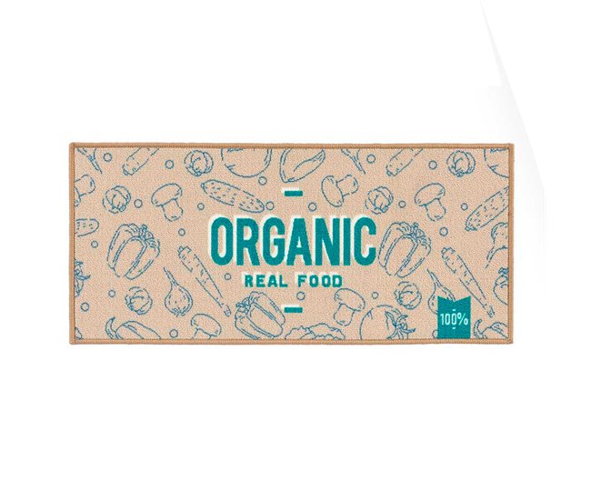 Alfombra multiusos organic colección KINVARA Azul