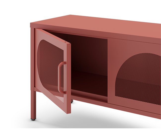 Mueble tv TAYRA 180cm Terracota