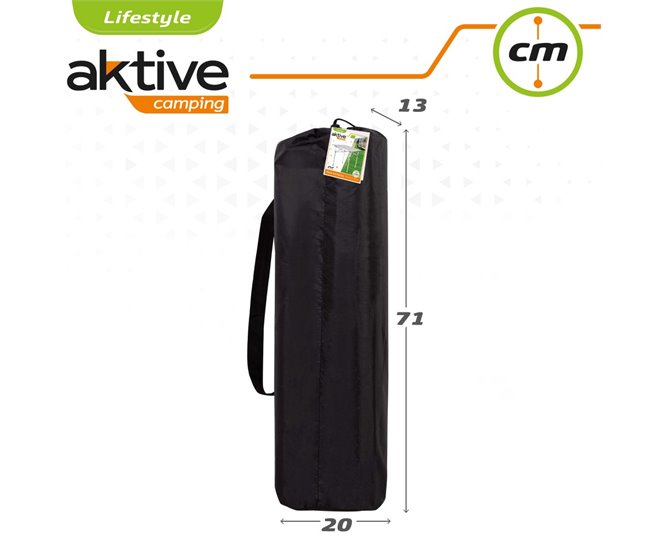 Mesa camping plegable de aluminio Aktive Camping Gris
