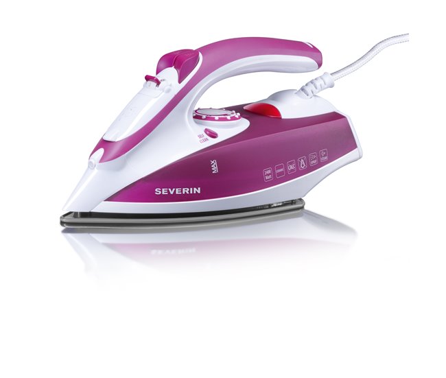 Plancha a vapor y seco Severin BA 3243 - 2400 W Morado