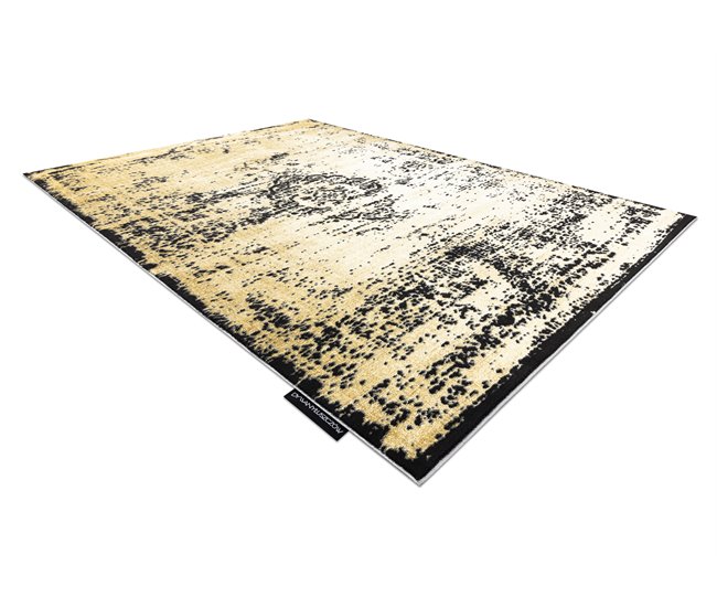 Alfombra DE LUXE moderna 2083 Ornamento vintage - Structural 200x290 Amarillo