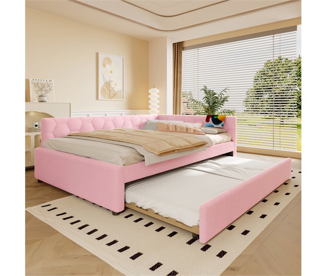 Camas nido 145x208 Rosa