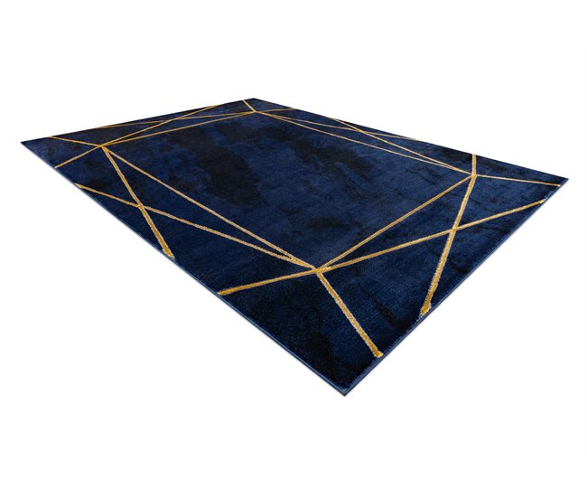 Alfombra EMERALD exclusivo 1022 glamour 180x270 Azul