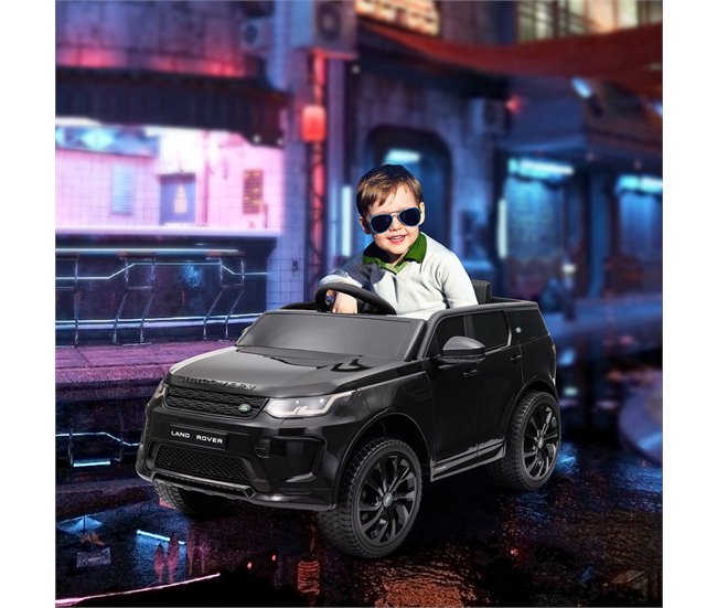 Coche Eléctrico Infantil Plástico, Metal AIYAPLAY Negro