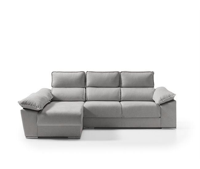 Chaise longue con arcon DIWY Gris