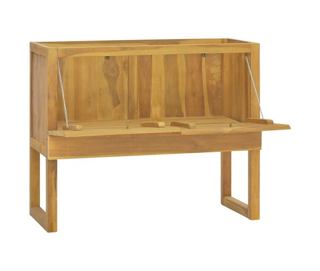 Armario De Baño 90 Madera