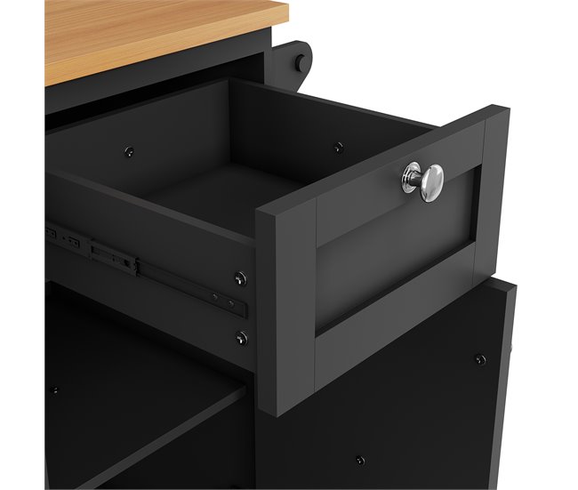 Armarios de Cocina 129 Negro