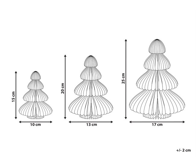 Beliani Figura decorativa NILGIRI Beige