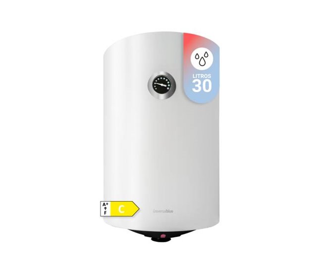 Termo Eléctrico 30L | UNIVERSALBLUE Blanco