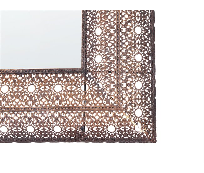 Beliani Espejo DEHRADUN 69x5 Cobre