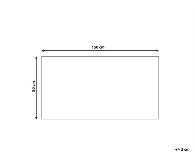 Beliani De pelo corto LELES Multicolor