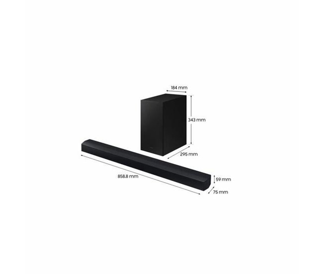 Barra de Sonido HW-C450/ZF Negro