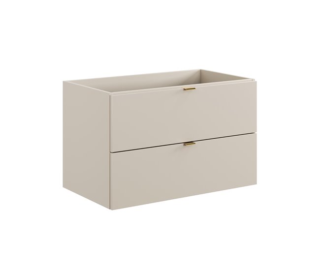 Mueble bajo lavabo Azel 80 Beige