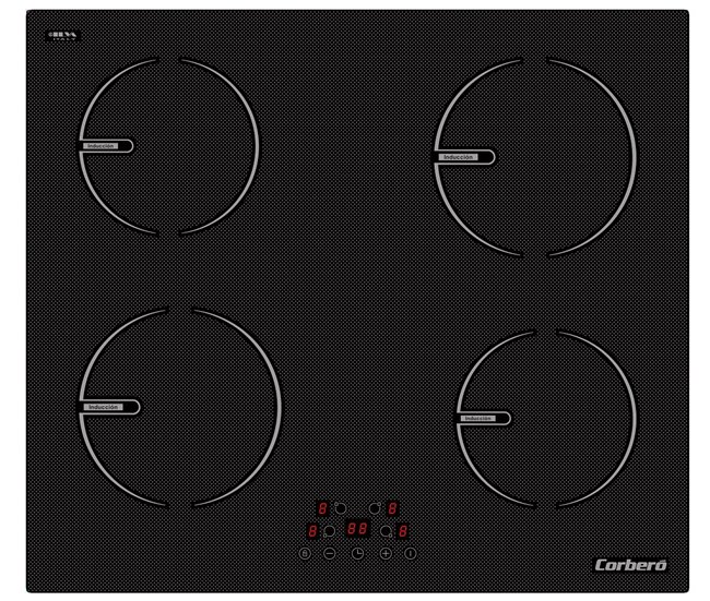 Placa de Inducción CORBERÓ CCIG9422 Negro