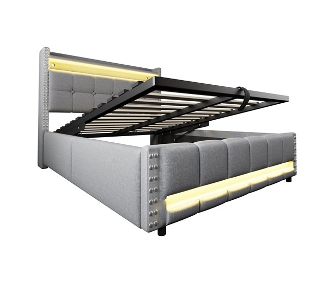 Canapés abatibles Gris Claro