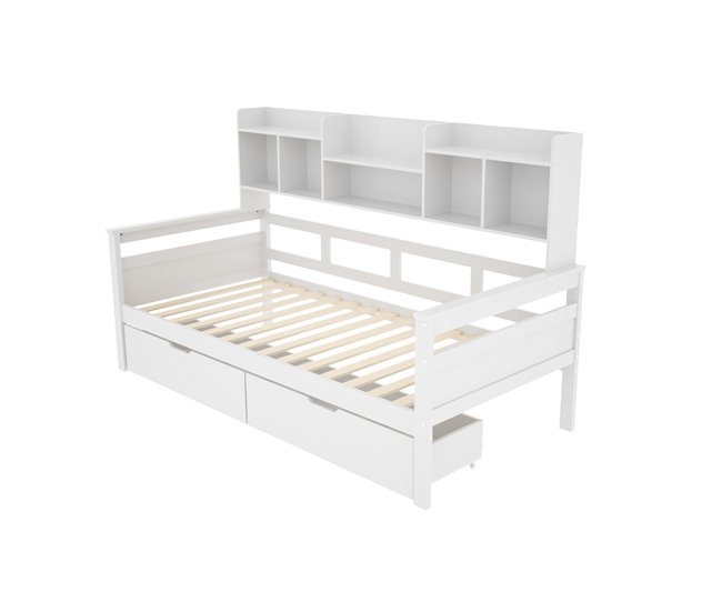 Camas infantiles 96x205 Blanco