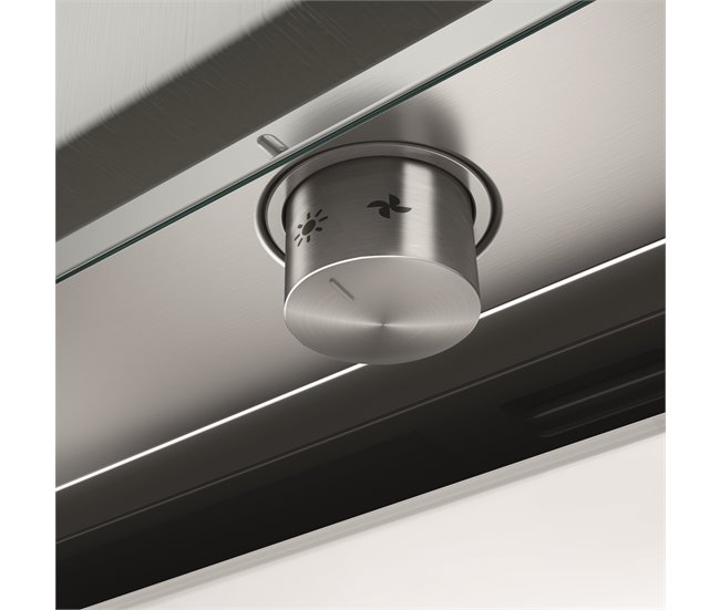 Campana de encastre TURBOAIR FACILE PLUS IXGL/A Inox