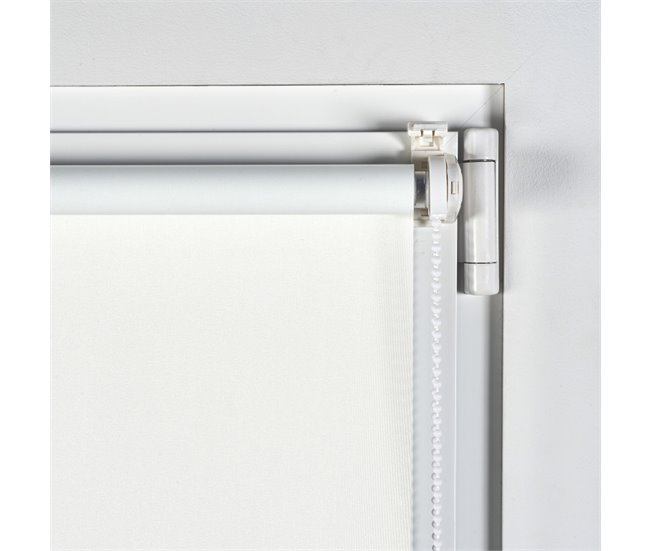 Estores plegables Estor Paqueto Con Varillas para Ventanas Blanco Veta
