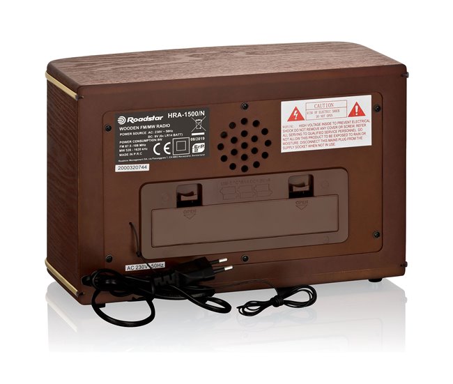 Radio retro Roadstar HRA-1500N Madera