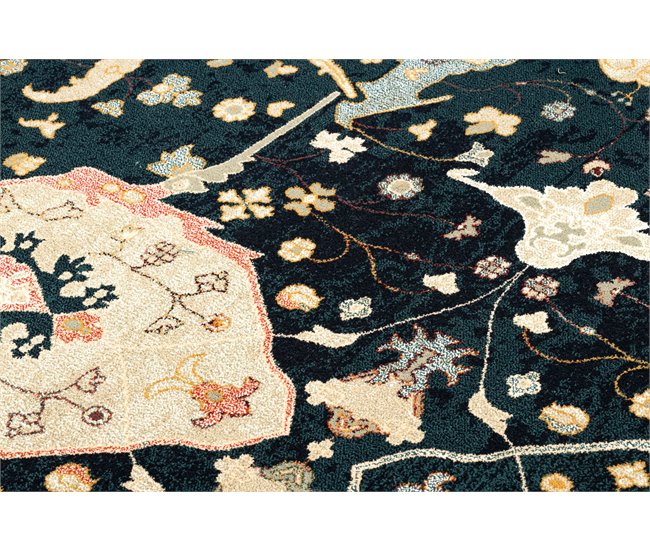 Alfombra de lana POLONIA Persej oriental 200x300 Azul