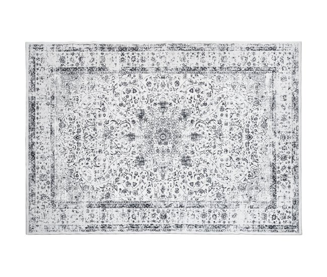 Alfombra de diseño vintage 240x340 Gris