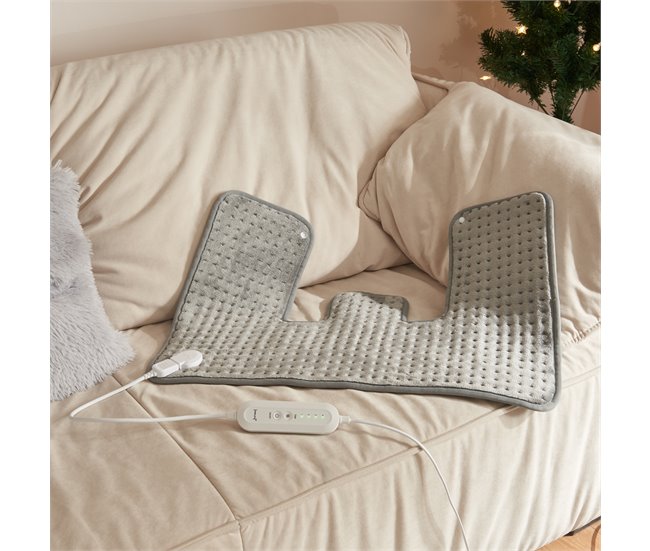 Almohadilla eléctrica Borrello lavable 100W Vlies Gris