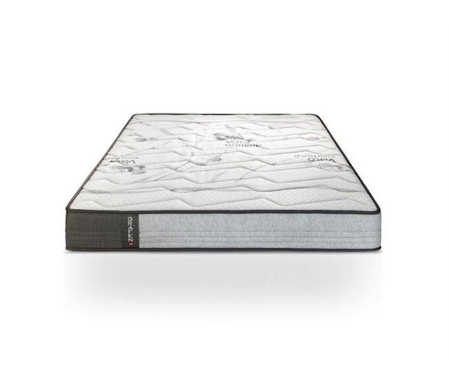 Colchón VISCO ROLL GRAF POCKET Muelles Ensacados + Visco Grafeno SOMNALIS PREMIUM Gris