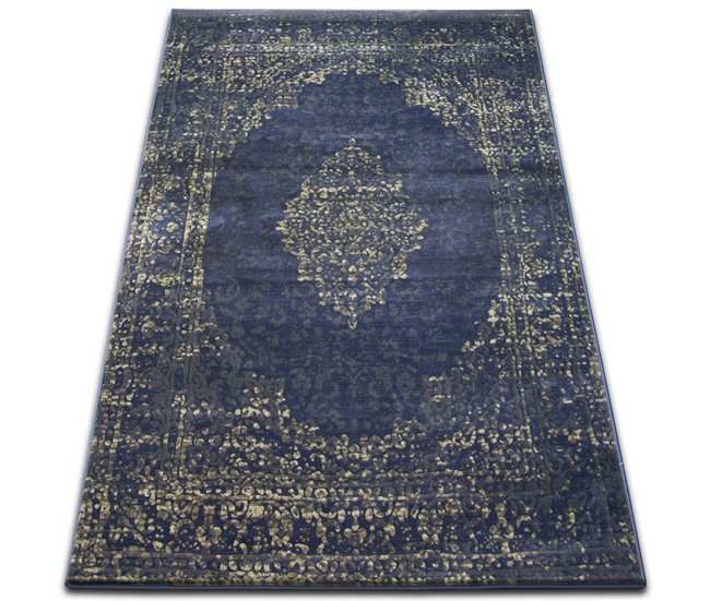 Alfombra DROP JASMINE 455 160x220 Azul Marino
