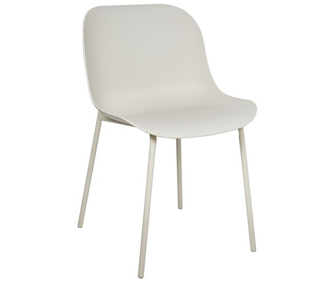 Beliani Silla de comedor BELOIT Beige