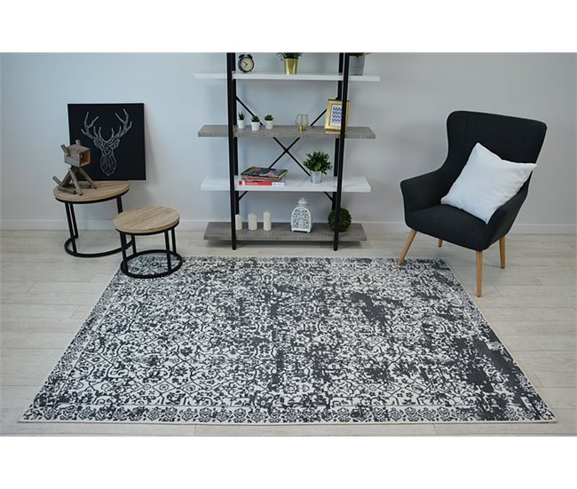 Alfombra SENSE MICRO 81260 VINTAGE 80x150 Gris