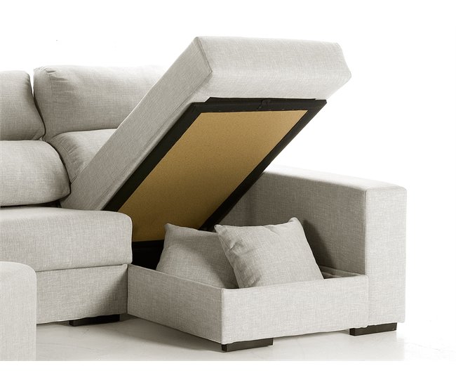 Chaise longue LUCIA IV Gris Claro