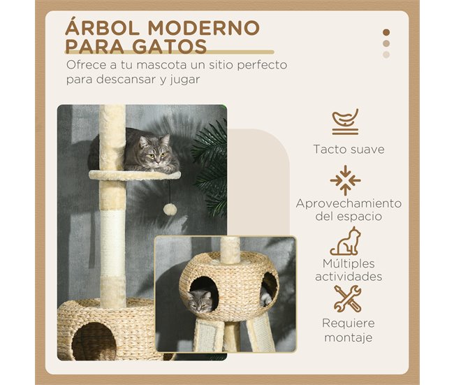 Árbol para Gatos Crudo