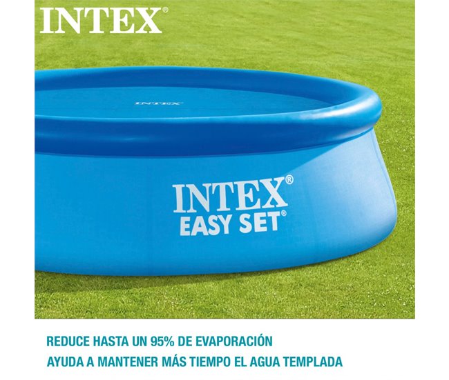 Cobertor solar INTEX piscinas Easy Set/Metal Frame Azul