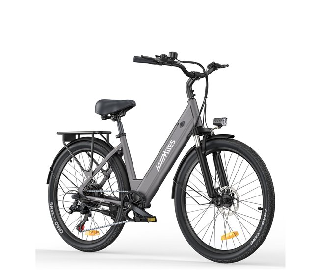 Bicicleta Eléctrica HillMilES MileCity 1 - Motor 250W Batería 36V13Ah Gris