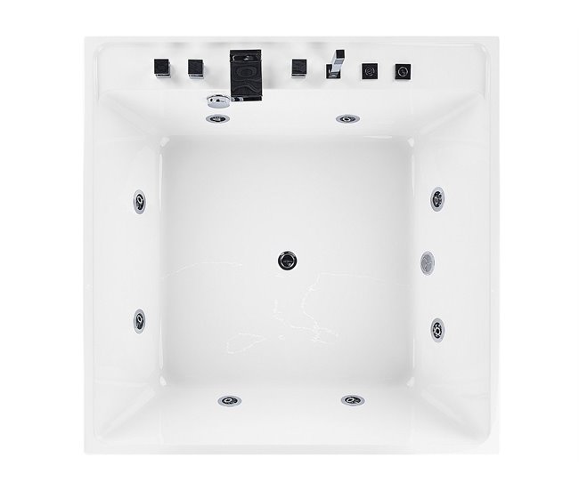 Beliani Bañera de interior TAHUA Blanco