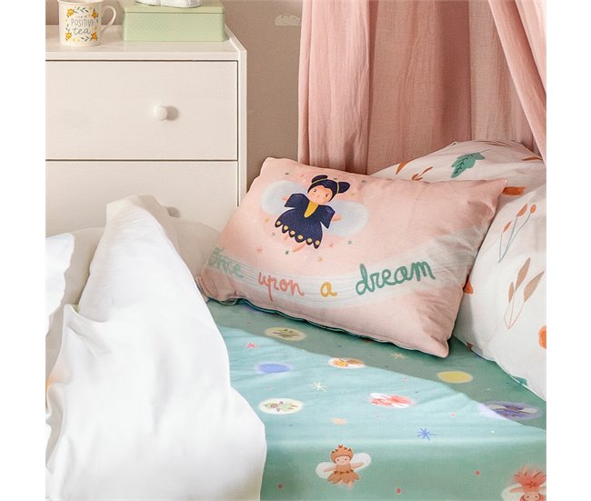 Funda de cojín Mr Fox Dreaming Multicolor