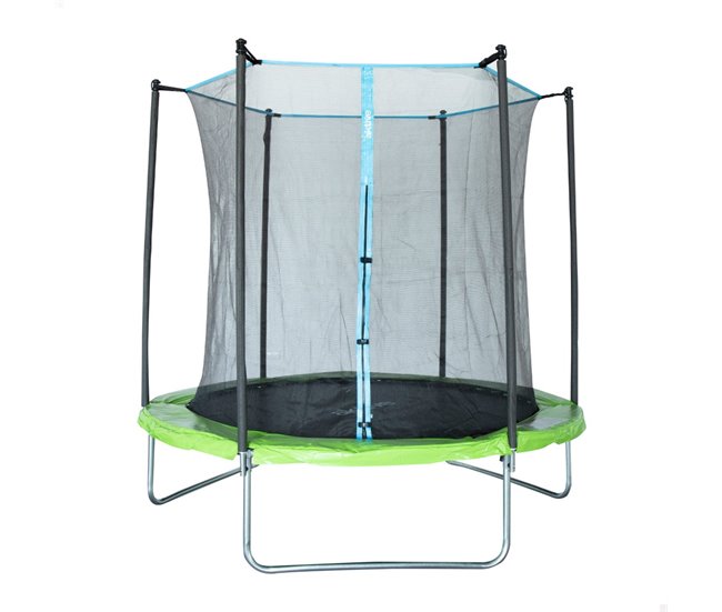 Aktive Cama elástica infantil exterior Negro/ Verde