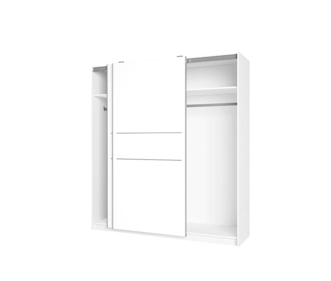 Armario  puertas correderas 182 Blanco