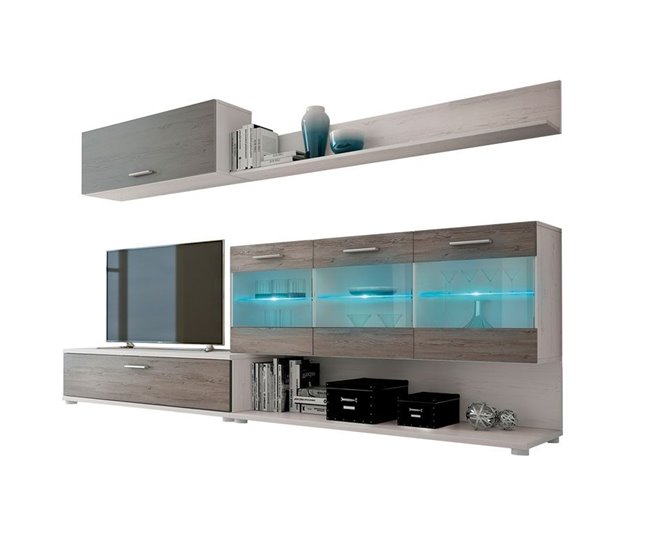 Mueble de comedor Zafiro 250 Gris Claro