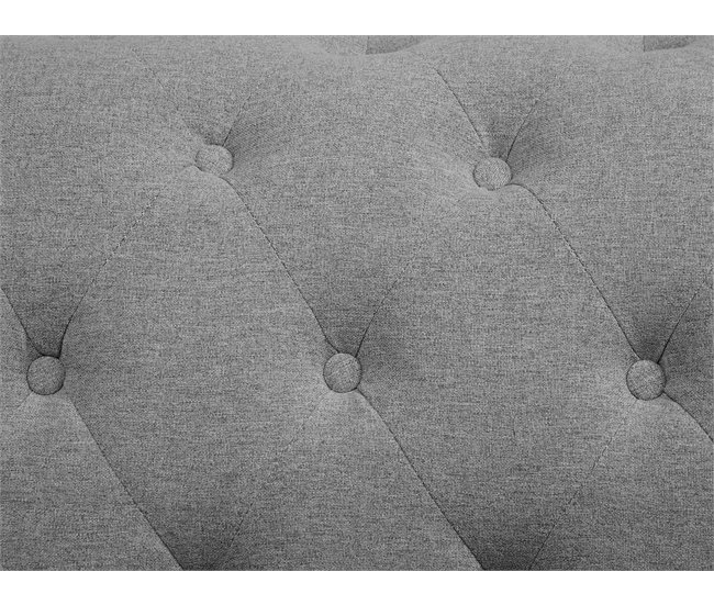 Beliani Sofá de 2 plazas Poliéster VISSLAND Beige