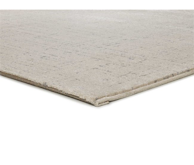 Alfombra geométrica con relieve HL-NATURAL - ATTICGO 200x300 Crema