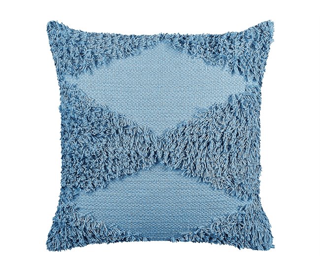 Beliani Cojín decorativo RHOEO 45x45 Azul