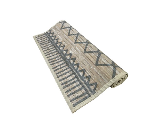 Acomoda Textil – Alfombra Bambú para Interior y Exterior. 80x150 Marron